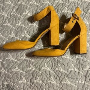 Elegant Unisa Ankle Strap Block Heels